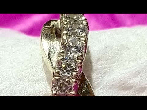 how to make modern silver ring 