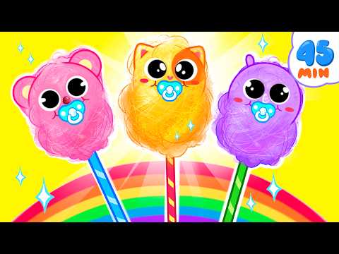 Cotton Candy for Kids | Funny Songs For Baby &amp; Nursery Rhymes by Toddler Zoo