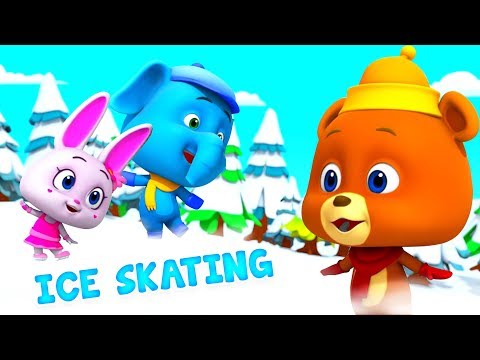 Ice Skating | Cartoons For Kids &amp; Children | Fun Videos For Babies