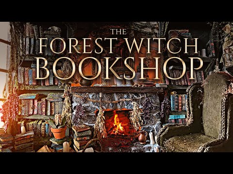 The Forest Witch Bookshop 📚🔮 Ambience &amp; Soft Music | Collaboration with 