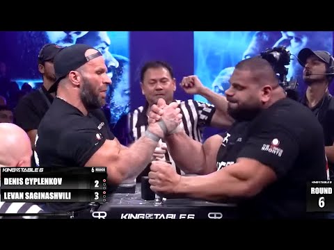 Denis Cyplenkov vs Levan Saginashvili Armwrestling