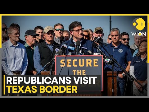 US: Republican Senators visit Texas border over migration crisis | Latest English News | WION