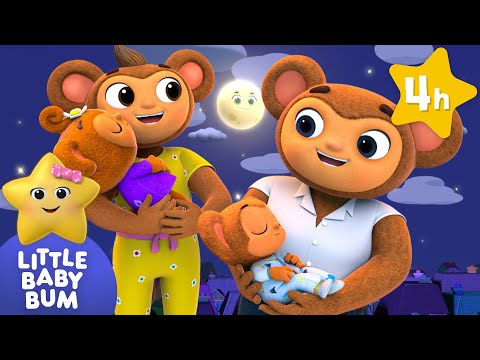 The Moon and the Stars, Hush Little Baby + More⭐ Four Hours of Nursery Rhymes by LittleBabyBum