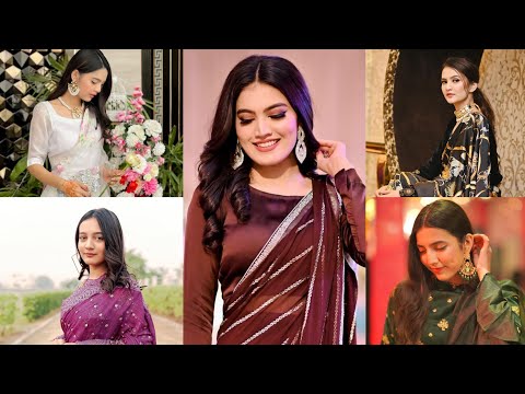 Sistrology Saree dress Designs|Iqra kanwal, Hira Faisal, Fatima Faisal, Rabia Faisal, Zainab Faisal