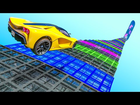 GTA 5 MEGA RAMP - No Copyright Gameplay | Free To Use Gameplay | GTA Gameplay for TikTok &amp; YouTube