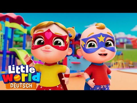 Kleine Superhelden | Kinderlieder f&uuml;r Kleinkinder | Little World Deutsch