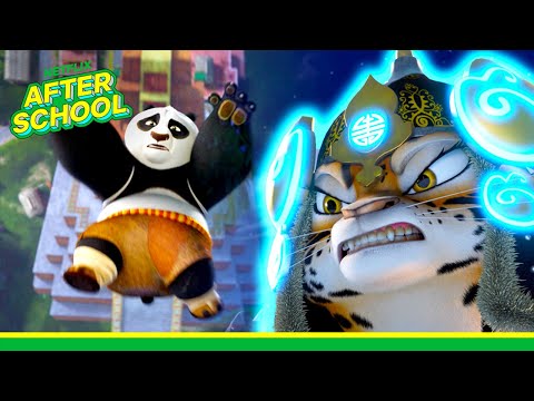 Po VS Zuma the Protector! 🐯 Kung Fu Panda: The Dragon Knight | Netflix After School