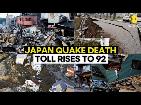 Japan Earthquake: Race against time to find survivors | Death toll rises to 92, 242 still missing