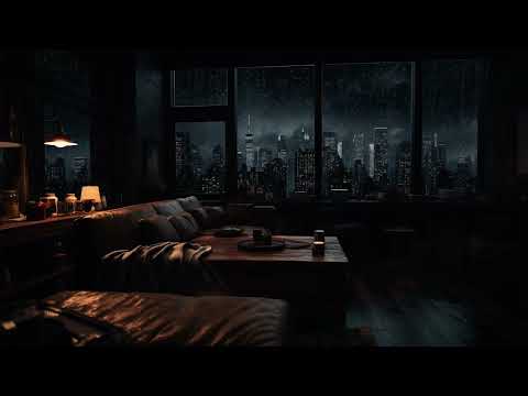 😴 Dreaming of Sleep? Immerse Yourself in the Calming Night Rain on Windows | Rain Sounds For Sleep