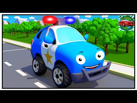 Schnelle Polizeiauto - Neue Serie &uuml;ber Autos - Kinderfilme 2018 f&uuml;r Kinder