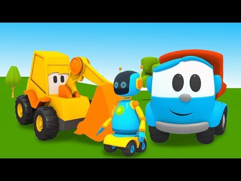 Videos for kids &amp; kids movies: Leo the truck full episode