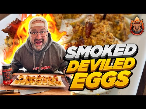 Smoked Deviled Eggs | Grill Mark Co | Monument Grills