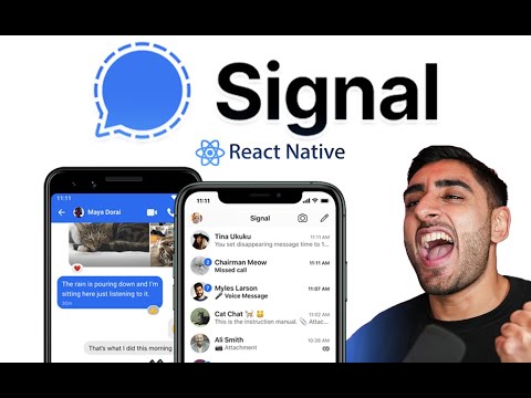 ? Let's build SIGNAL with REACT NATIVE! (Navigation, Expo &amp;amp; Firebase)