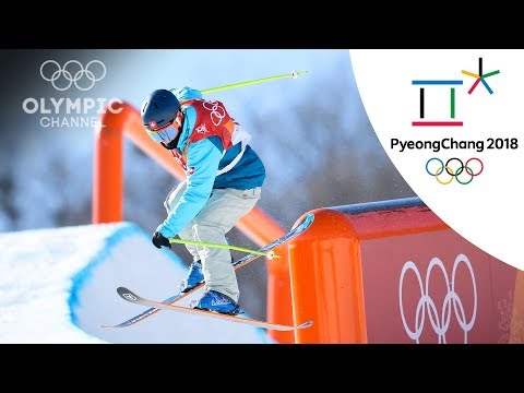 Sarah Hoefflin gets top score and Freestyle Skiing Slopestyle gold in final Run | PyeongChang 2018