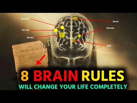 8 Brain Rules - How to Increase Brain Power and Concentration for Students by Motiversity 2.0