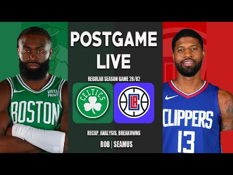 LIVE | Celtics at Clippers | Post Game Show | Game 28