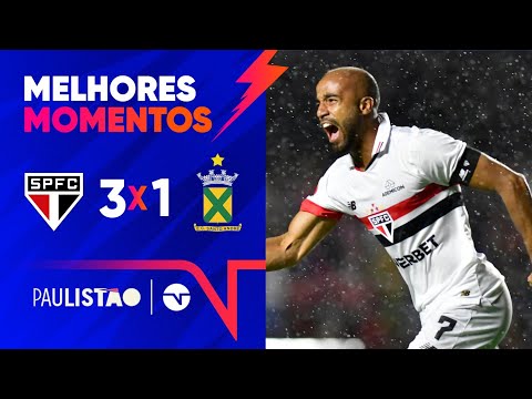 LUCAS MOURA MARCA E TRICOLOR VENCE NA ESTREIA! S&Atilde;O PAULO 3 X 1 SANTO ANDR&Eacute; | PAULIST&Atilde;O 2024