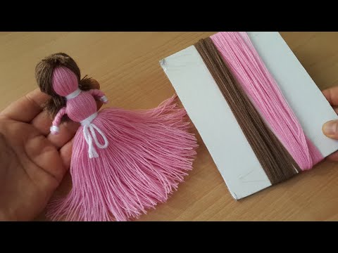 incredibly easy knitting rope baby making-y&uuml;n ip ile kolay bebek yapımı