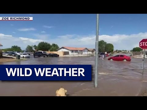 Flooding in western Arizona