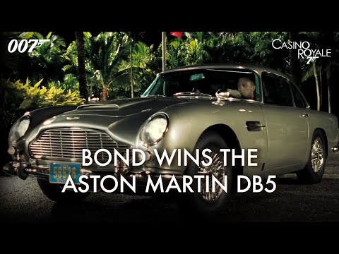 CASINO ROYALE | Bond wins the Aston Martin DB5