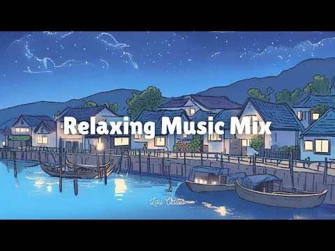 [9 hours] Relaxing Music by Lou Odilia (Mix) | For Studying, Meditation, Focus, Sleeping etc.