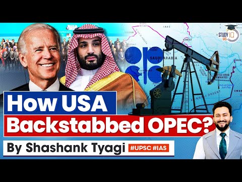 How USA is Killing Arab Economy? | USA Oil Sales Higher than OPEC | UPSC GS2