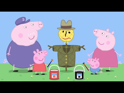 Peppa Pig Official Channel | Mr Scarecrow | Cartoons For Kids | Peppa Pig Toys