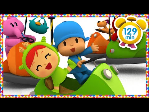 🎡 POCOYO in ENGLISH - The Amusement Park [ 129 min ] | Full Episodes | VIDEOS and CARTOONS FOR KIDS