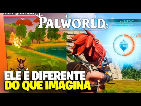 COMO VAI SER A GAMEPLAY DO PALWORLD?