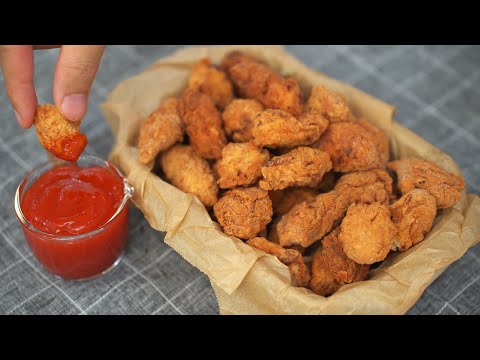 KFC Chicken Popcorn Recipe