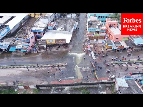 Deadly Tropical Storm Michaung Causes Massive Flooding In Chennai, India