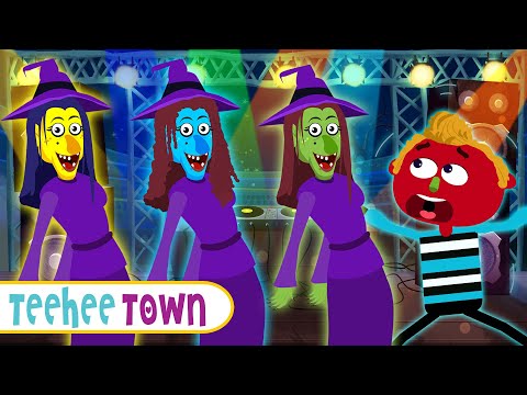 This Is The Way We Brush Our Teeth Song + Spooky Scary Skeleton Songs For Kids | Teehee Town