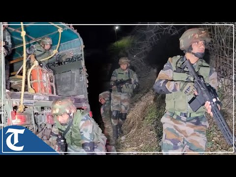 J&amp;amp;K: Indian army patrols at their last post on LoC in Poonch ahead of Diwali