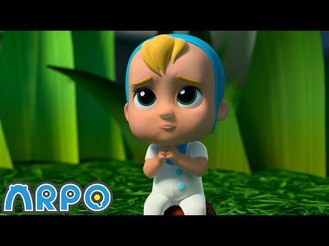 Where Did Baby Daniel Go?! | ARPO The Robot | Funny Kids Cartoons | Full Episode Compilation