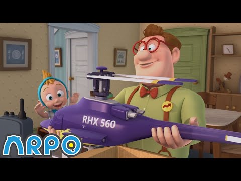 Helicopter Havoc | ARPO The Robot Classics | Full Episode | Baby Compilation | Funny Kids Cartoons