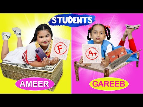 NEW CLASS - Gareeb vs Ameer STUDENTS  | गरीब vs अमीर  | Hindi Moral Story for Kids | ToyStars