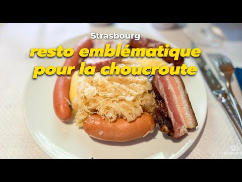 🍽 O&ugrave; manger une bonne choucroute &agrave; Strasbourg ?