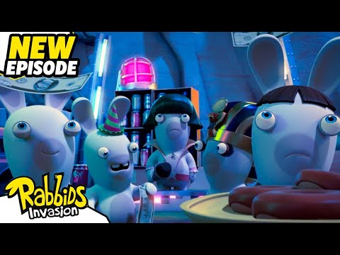 No costume for a Rabbid (S04E20) | RABBIDS INVASION | New episodes | Cartoon for Kids