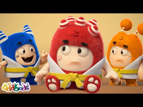 🥋Karate Oddbods 🥋| Oddbods vs Plank | Oddbods NEW Episode Compilation | Fun Cartoon for Kids