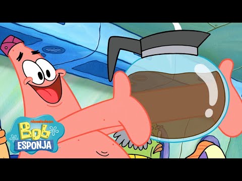 Bob Esponja | Bob Esponja y Calamardo vuelan en un avi&oacute;n ✈️ | Bob Esponja en Espa&ntilde;ol