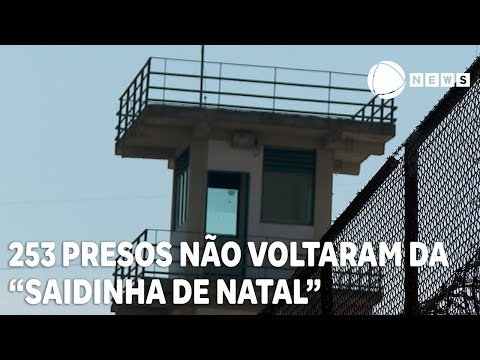 Justi&ccedil;a anuncia que 253 presos n&atilde;o voltaram aos pres&iacute;dios no Rio de Janeiro