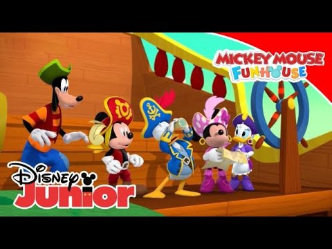 Mickey Mouse Funhouse: Tesoro a la vista | Disney Junior Oficial