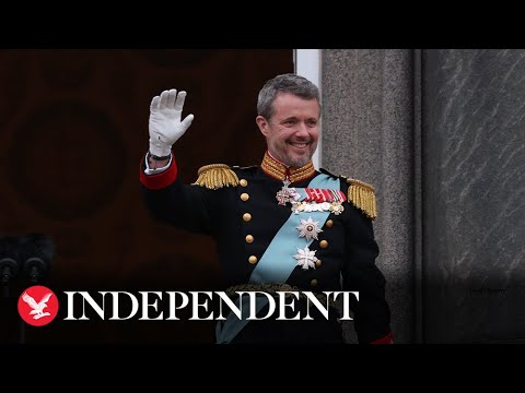 Watch again: Denmark's Frederik becomes King as Queen Margrethe abdicates throne