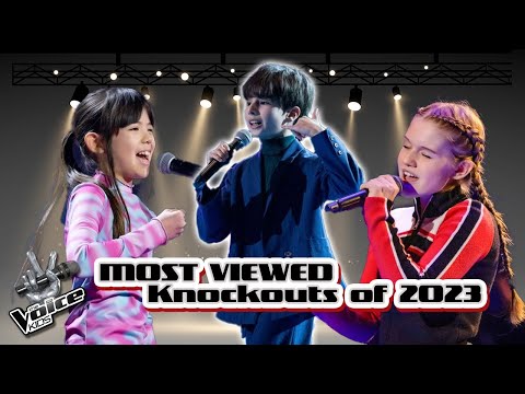 TOP 5 | MOST viewed KNOCKOUTS of 2023 | The Voice Kids