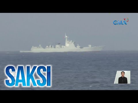 Mga Chinese warship, hindi na namataan kanina sa PH-US joint patrol sa West Philippine Sea | Saksi