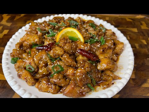 How to make Orange Chicken | اورنج چکن بنانے کا طریقہ | Slice of Desi