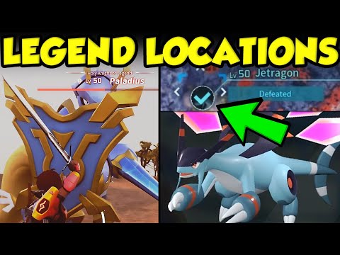 LEGENDARY PAL LOCATIONS! HOW TO GET LEGENDARY PALS IN PALWORLD!