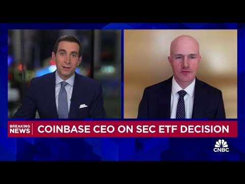 Coinbase CEO Brian Armstrong on SEC ETF decision: We'll see new pools of capital come into bitcoin