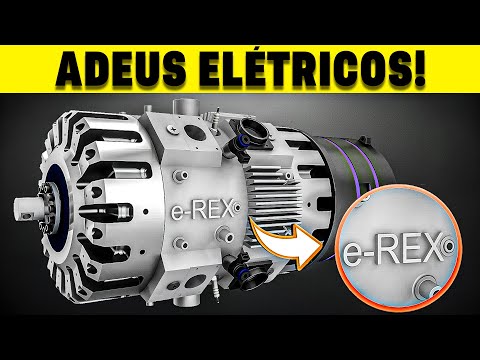 🚨 REVOLUCION&Aacute;RIO MOTOR DE 1 TEMPO VAI ACABAR COM OS EL&Eacute;TRICOS! INNengine e-Rex PODE MUDAR O FUTURO