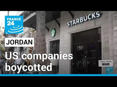 Jordanians boycott American brands over support for Israel &bull; FRANCE 24 English